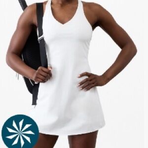 Athleta Ace Advantage Dress with inner shorts w/ pockets as well as built in bra